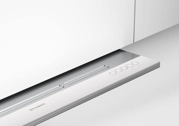 Faber Cappa Cucina Aspirante Sottopensile Incasso Larghezza 90 cm Profondit 32 cm Classe A colore Acciaio inox - IN-NOVA ZERO DRIP EXTREME A90 305