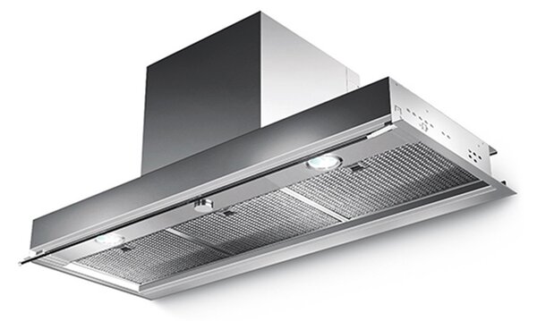 Faber Cappa Cucina Aspirante Sottopensile Incasso Larghezza 120 cm Profondit 32 cm Classe C colore Acciaio inox - IN-NOVA COMFORT X A120 110.0439