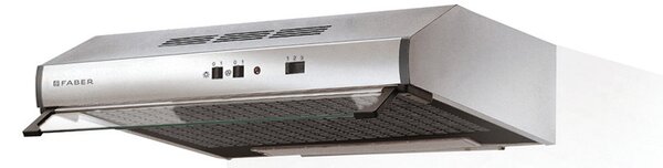Faber Cappa Cucina Aspirante Sottopensile Incasso Larghezza 90 cm Classe D colore Metallico - 300.0557.577 2740 SRM X A90 (VIS)