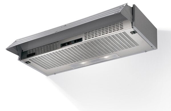 Faber Cappa Cucina Aspirante Sottopensile Incasso Larghezza 90 cm Classe D colore Grigio, Acciaio inox - 2156 SRM LG/X A90