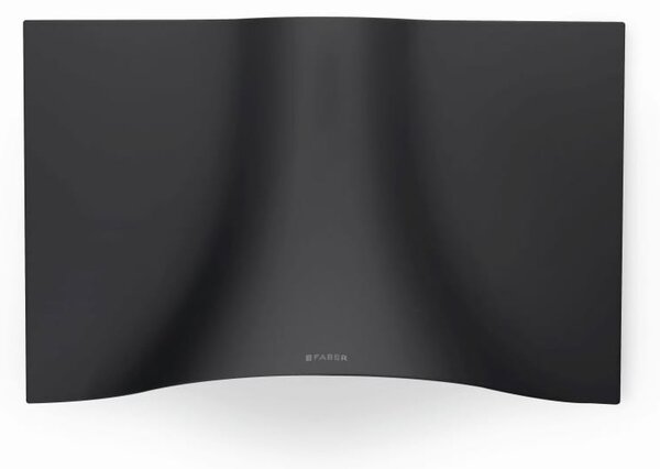 Faber Cappa Cucina Filtrante a Parete Larghezza 90 cm colore Black Matt - 110.0324.954 | VEIL BK A90 Veil