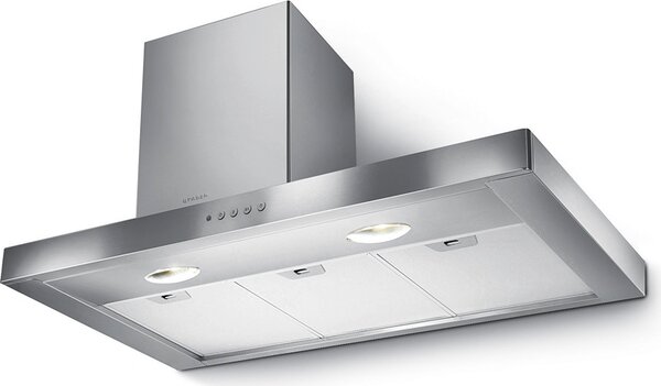 Faber Cappa Cucina Filtrante a Parete Larghezza 90 cm colore Inox - 325.0518.927 STILO SRM SX/SP A90