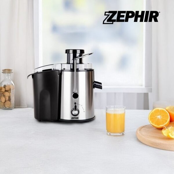 Zephir Centrifuga Elettrica Frutta e Verdura Capacit Succo 500 ML Potenza 450 Watt - ZHC48