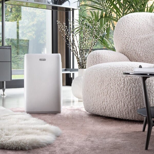 De Longhi Deumidificatore Portatile per la Casa Muffa 10l/24h Capacit Tanica 4 Litri colore Bianco AriaDry Start - DEP210