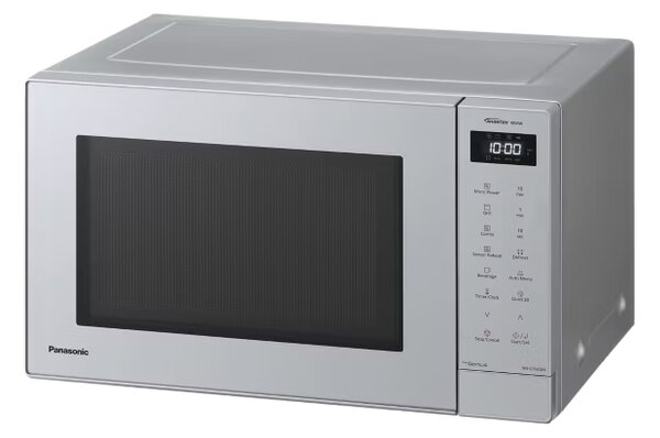 Panasonic Forno a Microonde Combinato 31 Litri Potenza 1000W con Grill colore Argento - NN-GT66QMEPG