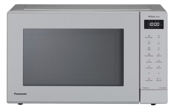 Panasonic Forno a Microonde Combinato 31 Litri Potenza 1000W con Grill colore Argento - NN-GT66QMEPG