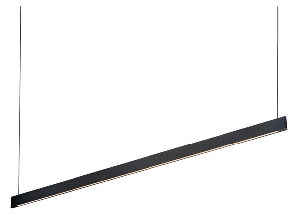 Ideal Lux - Lampadario LED sospeso con cavo DESK WIDE LED/36W/230V CRI 90 120 cm nero