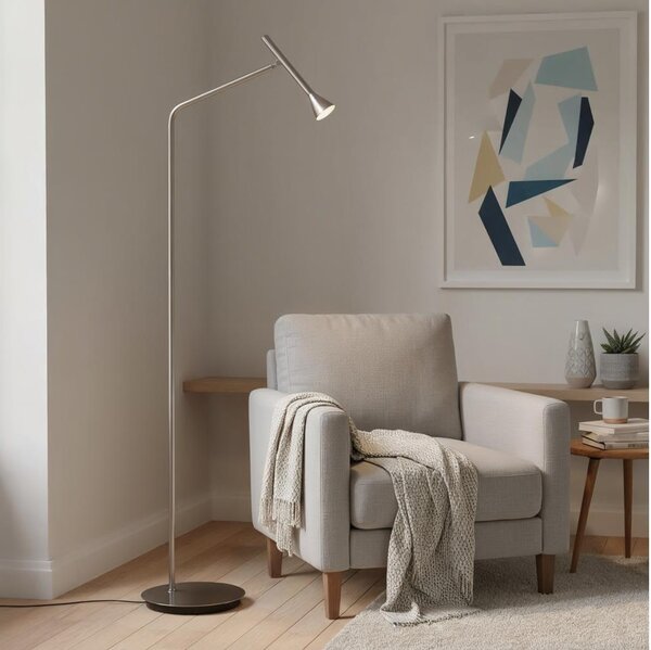 Ideal Lux - Piantana LED DIESIS LED/4,5W/230V CRI 95 cromo opaco