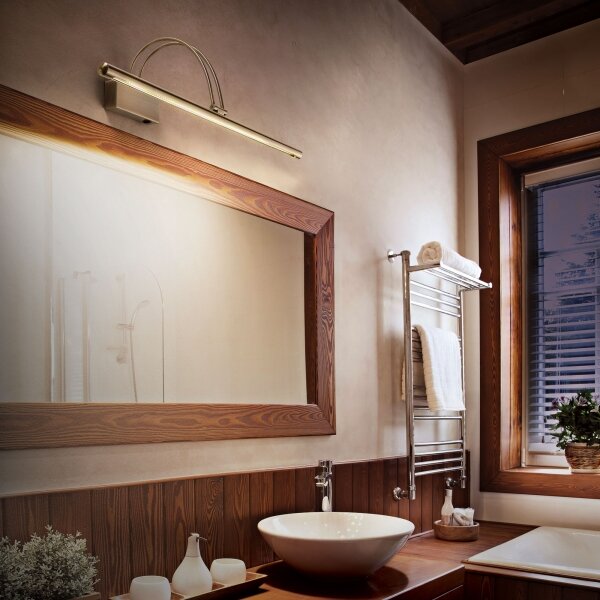 Ideal Lux - Lampada per quadri LED BOW LED/8W/230V 76 cm CRI 90 ottone