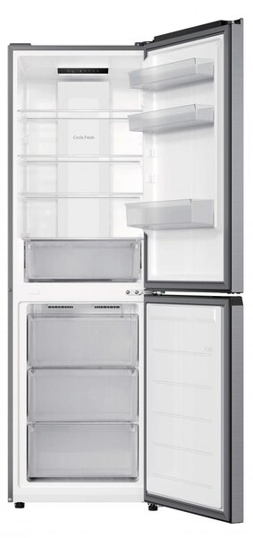 Candy Frigorifero Combinato 315 Litri Classe D No Frost colore Inox - CNCQ2T6S18DX