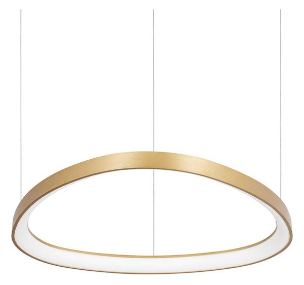 Ideal Lux - Lampada a sospensione a cavo GEMINI LED/47W/230V 4000K diam. 61 cm CRI 90 ottone