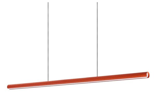 Ideal Lux - Lampadario sospeso dimmerabile a cavo DORICA LED/35W/230V CRI 90 140 cm arancione