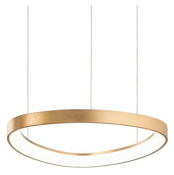 Ideal Lux - Lampadario LED a sospensione con cavo GEMINI LED/36W/230V 2700K diam. 42,5cm CRI 90 ottone