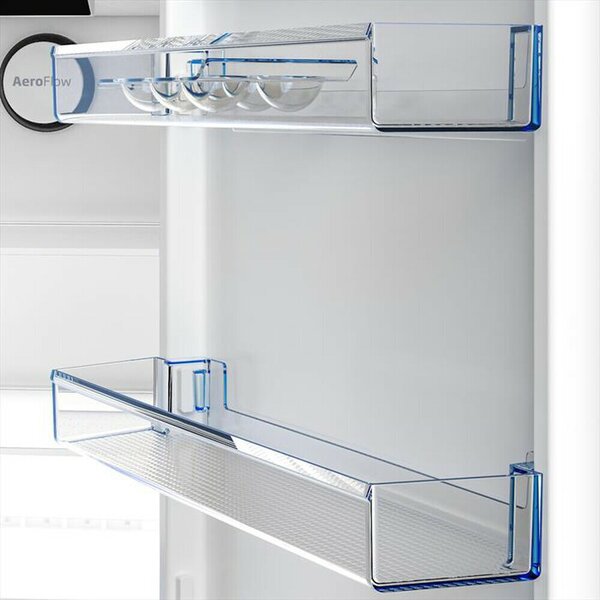 Beko Frigorifero Combinato Capacit 367 Litri Classe energetica E Raffreddamento No Frost colore Metal Look - B3RCNA364HXB1