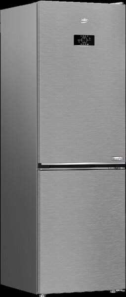 Beko Frigorifero Combinato Capacit 367 Litri Classe energetica E Raffreddamento No Frost colore Metal Look - B3RCNA364HXB1