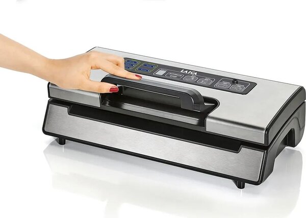 LAICA Macchina per Sottovuoto Potenza 130 Watt Barra Saldante 30 cm con Doppia Pompa di Aspirazione - VT3220