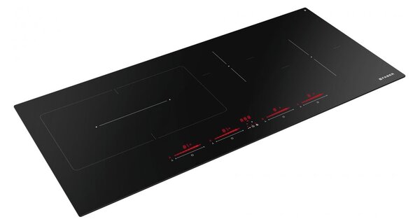 Faber Piano Cottura a Induzione 4 Fuochi Larghezza 90 cm in Vetro colore Nero - SLIM 94 KL