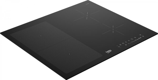 Beko Piano Cottura Induzione 4 Fuochi Larghezza 60 cm colore Nero - HII 64600 AFT