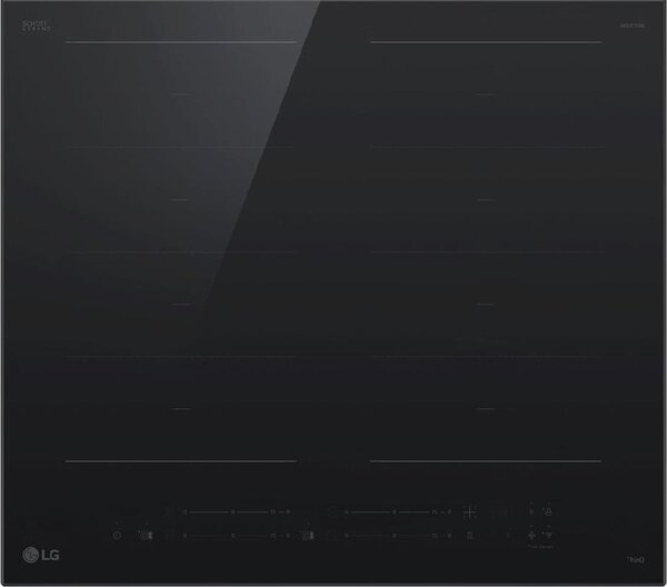 Lg Piano Cottura Induzione 4 Fuochi Larghezza 60 cm in Vetroceramica colore Nero - CI7Z2437BA