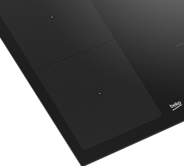 Beko Piano Cottura Induzione 4 Fuochi Larghezza 60 cm colore Nero - HII 64600 AFT