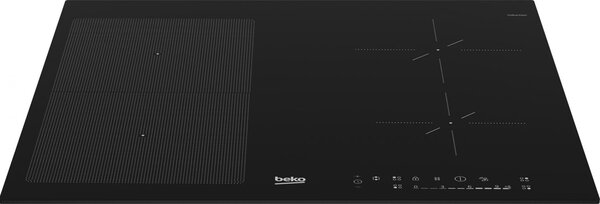 Beko Piano Cottura Induzione 4 Fuochi Larghezza 60 cm colore Nero - HII 64600 AFT