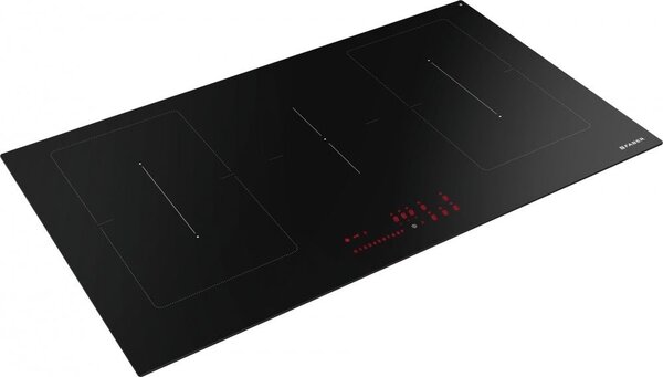 Faber Piano Cottura Induzione 5 Fuochi Larghezza 90 cm in Vetro colore Nero - 108.0604.943 FCH 95