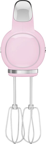 Smeg Sbattitore Elettrico Mixer Potenza 250 Watt con 9 Velocit + Funzione Turbo colore Rosa Lucido - HMF01PKEU 50's Style