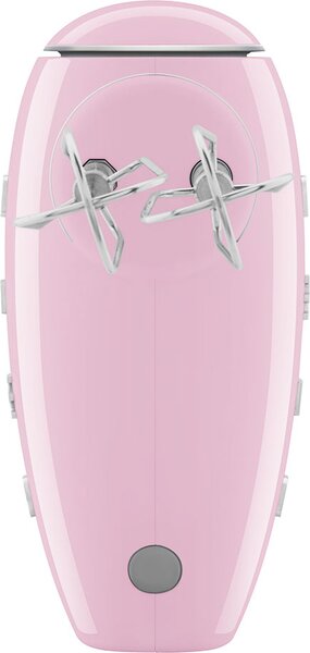 Smeg Sbattitore Elettrico Mixer Potenza 250 Watt con 9 Velocit + Funzione Turbo colore Rosa Lucido - HMF01PKEU 50's Style
