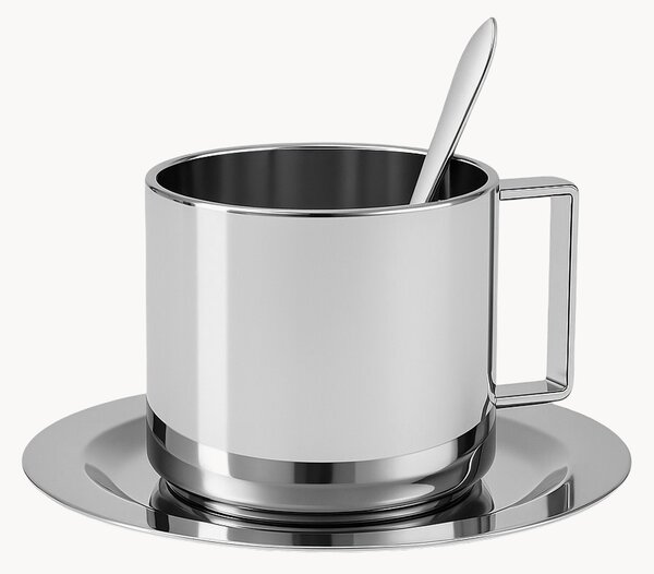Tazza e piattino fatti a mano Eternal