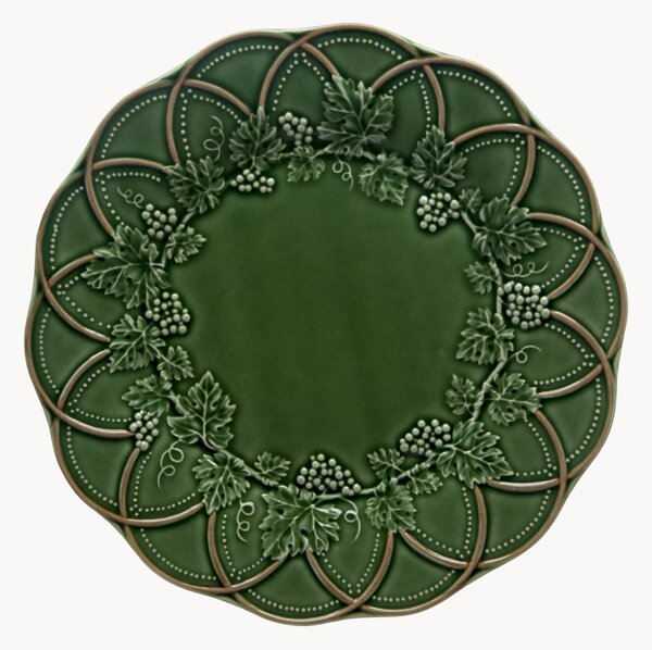 Set di 4 piatti da colazione in gres Woods