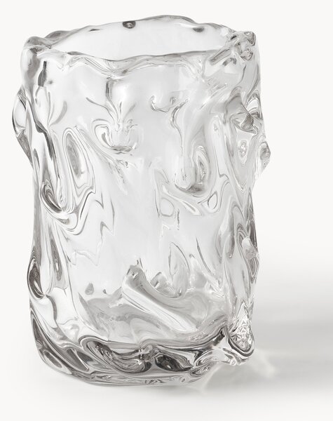 Vaso in vetro soffiato Virelle, alt. 24 cm