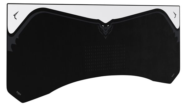 Tappetino gaming da scrivania protettivo, grande Diablo X-Forge Black Nightwolf Moon 140 x 52 cm
