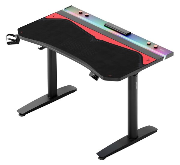 Tappetino gaming da scrivania protettivo, grande Diablo X-Forge Black Bloody Mary 120 x 52 cm
