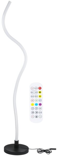 Grundig - Lampada da terra dimmerabile LED RGB LED/5W/5V con telecomando