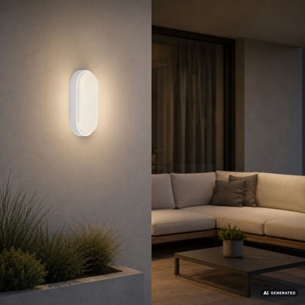 Rabalux 77222 - Lampada a LED da parete per esterni HORT2 LED/14W/230V IP54 bianca