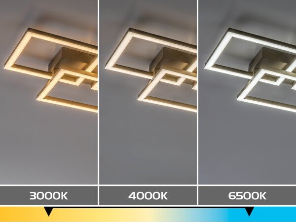 Rabalux 71500 - LED dimmerabile plafoniera FATMA 40W/230V 3000-6500K 33x100 cm beige+DO