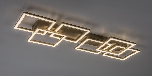 Rabalux 71500 - LED dimmerabile plafoniera FATMA 40W/230V 3000-6500K 33x100 cm beige+DO