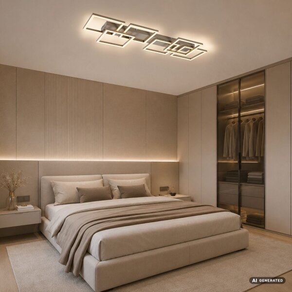 Rabalux 71500 - LED dimmerabile plafoniera FATMA 40W/230V 3000-6500K 33x100 cm beige+DO