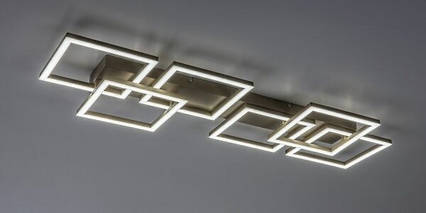 Rabalux 71500 - LED dimmerabile plafoniera FATMA 40W/230V 3000-6500K 33x100 cm beige+DO