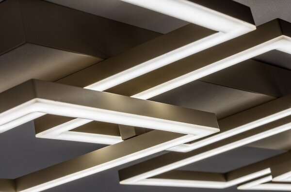 Rabalux 71500 - LED dimmerabile plafoniera FATMA 40W/230V 3000-6500K 33x100 cm beige+DO