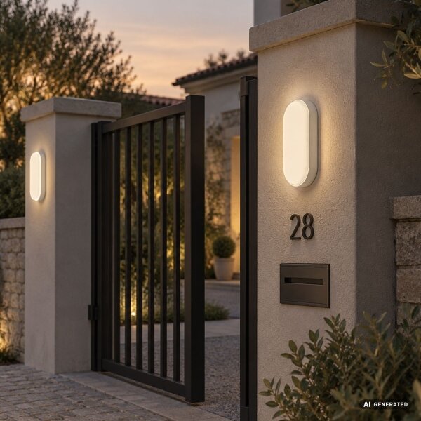 Rabalux 77222 - Lampada a LED da parete per esterni HORT2 LED/14W/230V IP54 bianca