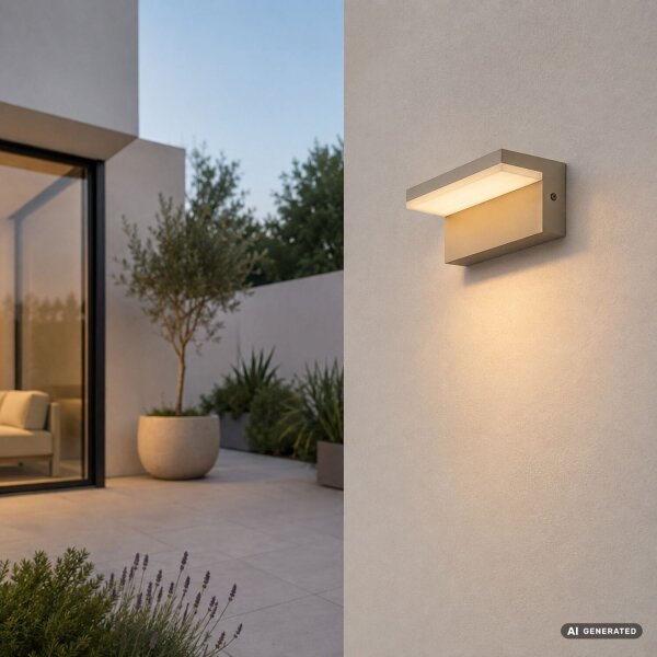 Rabalux 77219 - Applique da esterno LED ZARAGOZA LED/9W/230V IP54 beige