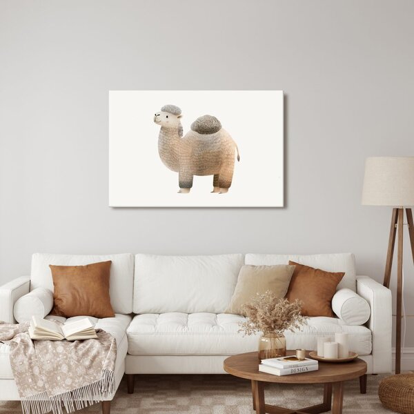 Quadro su tela – Cammella carina disegnata