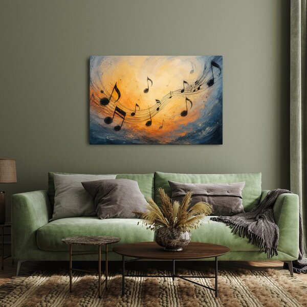 Quadro su tela – Melodie al tramonto