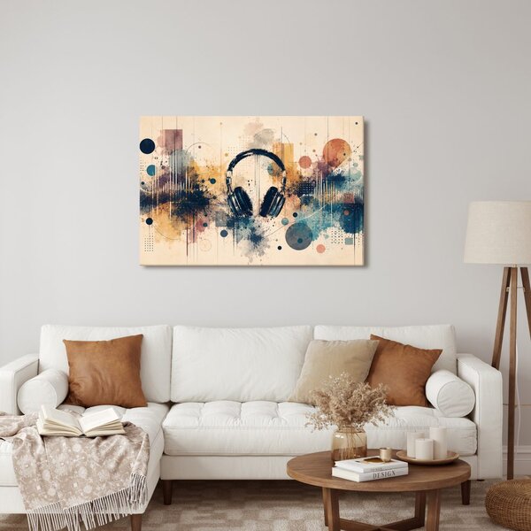 Quadro su tela – Energia musicale e creatività
