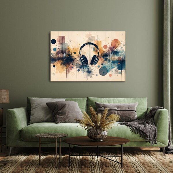 Quadro su tela – Energia musicale e creatività