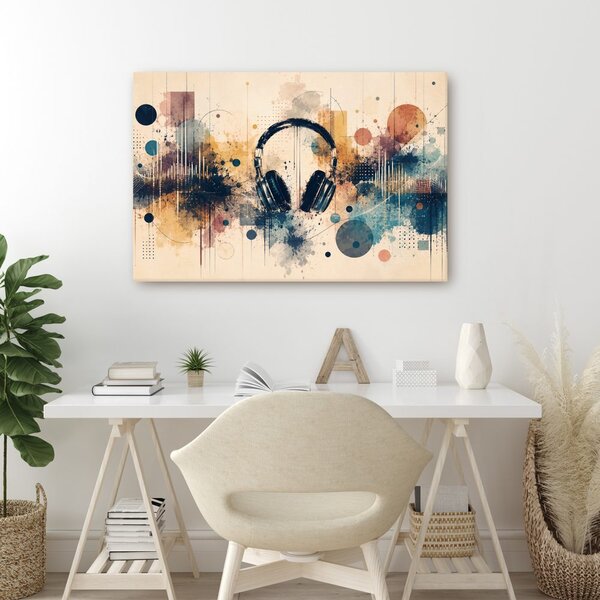 Quadro su tela – Energia musicale e creatività
