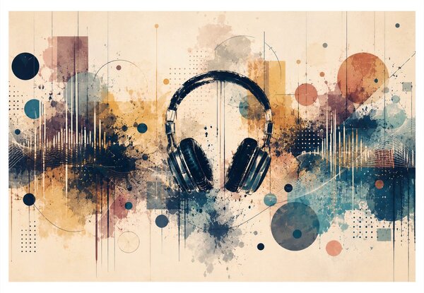 Quadro su tela – Energia musicale e creatività