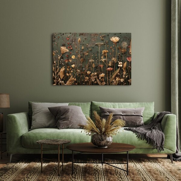 Quadro su tela – Giardino fiorito su tela