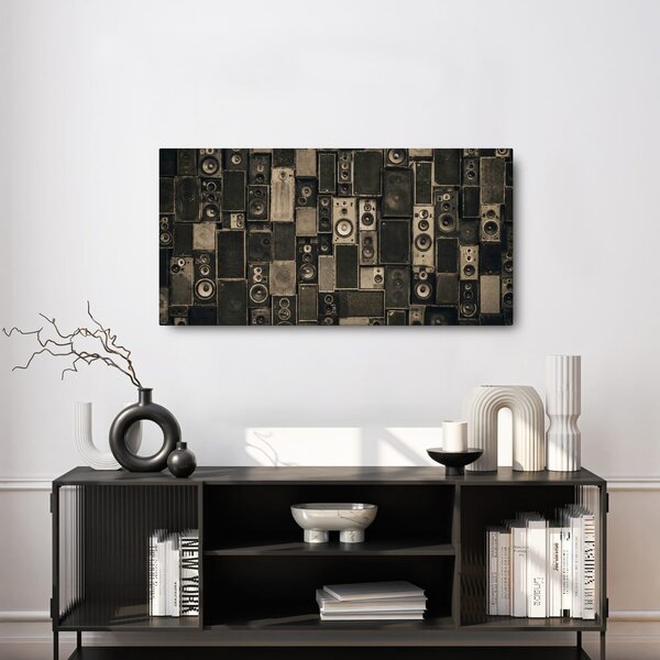Quadro su tela – Dinamica musicale retrò